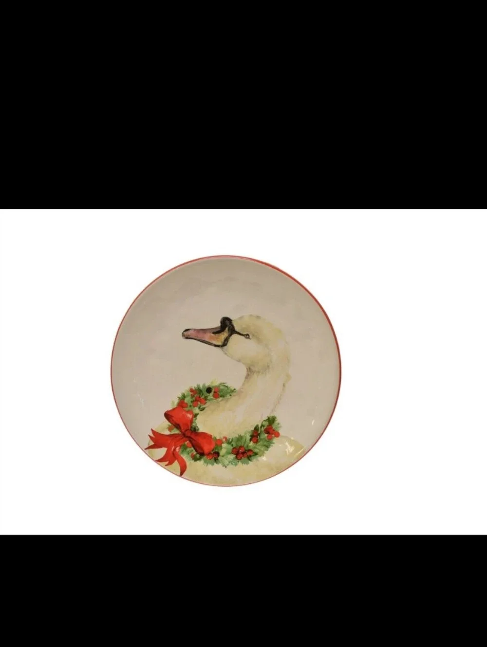 Pier 1 Christmas Salad Plates 8.25